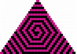Spiral 2 - pink,black