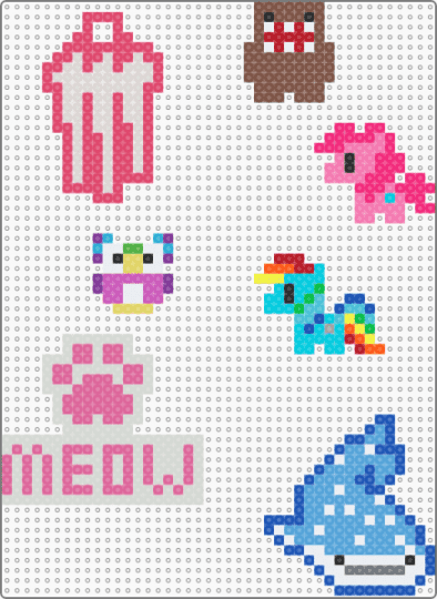 dioodkes - red,tan,light blue,blue,colorful