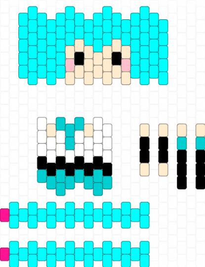 Miku doll - light blue