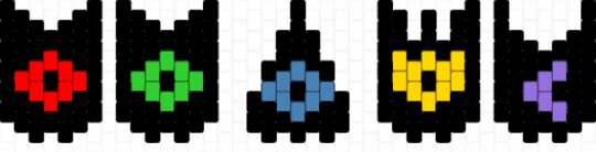 Cult of the lamb crowns - black,green,blue,colorful,cotl,cult of the lamb