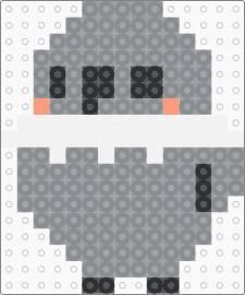 Sylus Grumpy Crow - gray