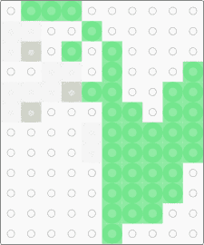 Minecraft Lily of the Valley - white,teal,minecraft,flower