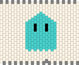 ghost - white,light blue