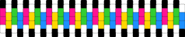 yayay - light blue,yellow,pink,green