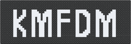 KFMDM - black,music,cybergoth,kmfdm,sign,charm