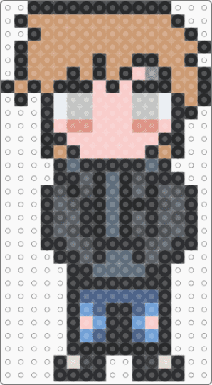Normal Zombeddie / oc / Eddie - black,beige,gray,oc,zombie,emo,punk,cute,charm