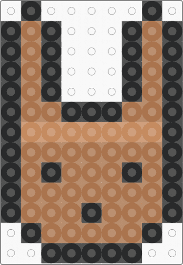 Coco / Animal Crossing / Xtra Mini - black,tan,coco,animal crossing,bunny,rabbit,brown,mini,easy