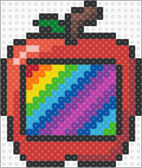 Apple TV / Nostalgia / Kidcore - red,pink,blue,kidcore,weirdcore,rainbow,apple,tv,large,cute,colorful