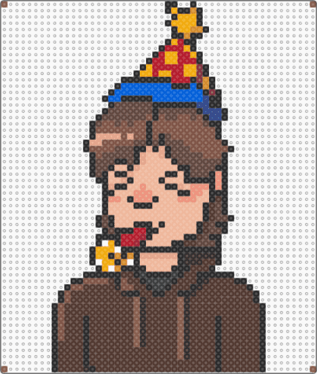 Me but its my birthday tomorrow B) - brown,beige,birthday,party,cute,noahdoesstuff,me irl