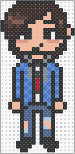 Evan Myers / 2.0 Base / EverymanHYBRID charm - black,brown,blue,beige,evan myers,everymanhybrid,creepypasta