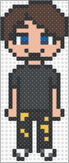 Jerma985 / 2.0 base / Jerma charm - black,brown,beige,jerma985,jerma,charm,streamer,gamer