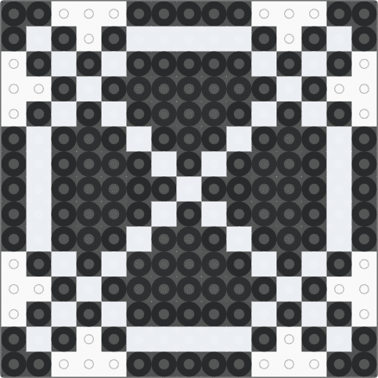 Proxy Mark / Charm - white,black,slenderman,marble hornets,proxy,creepypasta,charm,easy