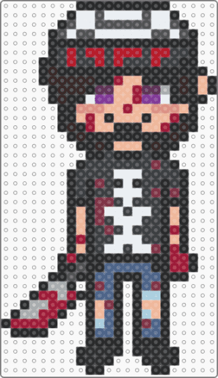 Habit / 2.0 Base / Everyman Hybrid Charm - black,gray,beige,colorful,everymanhybrid,creepypasta,blood,habit,slenderverse