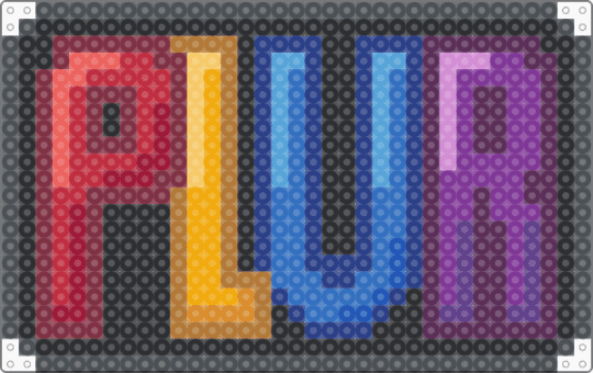 PLUR / Rave Sign - purple,blue,pink,red,colorful,plur,rave,peace,love,unity,respect,rainbow,neon