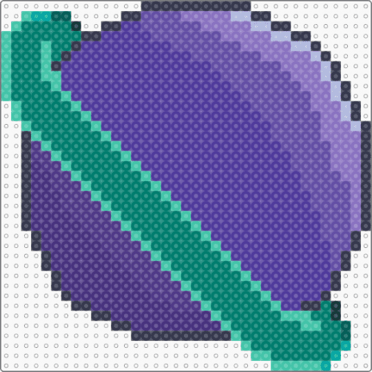 Kandi Pad Planet / For fun :D - teal,purple,kandipad,planet,space