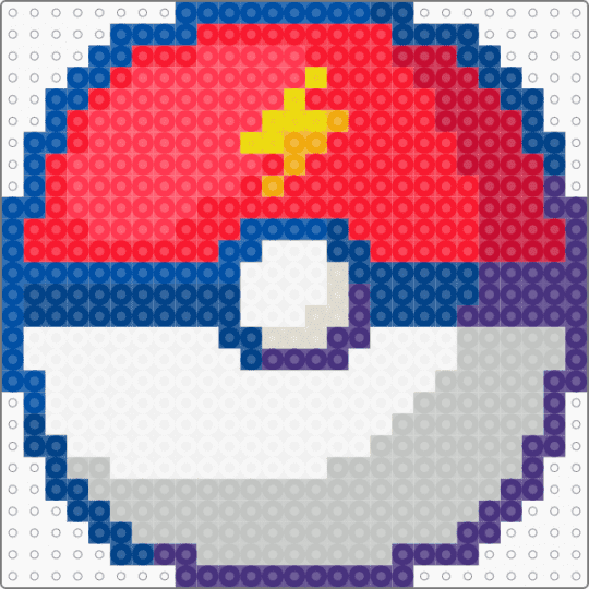 Neon Pikachu Pokeball - blue,red,beige,pokemon,pokeball,lightning,thunderbolt,pikachu,ball,video game
