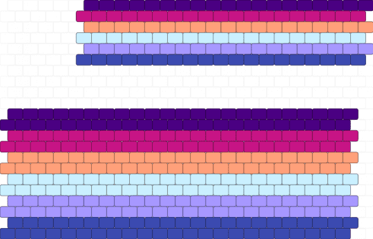 Lesboy pride cuff - purple,pink
