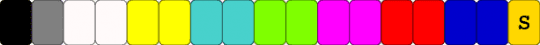 Tv glitch mini single - yellow,green,red,colorful,tv,glitch,rainbow