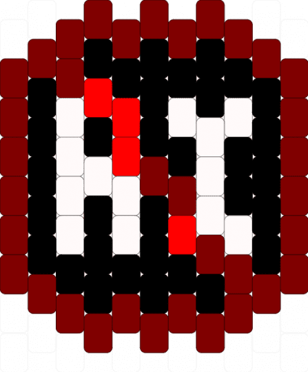 Anti-AI charm - brown,punk,ai,pin