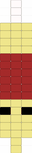 Scratch worm - yellow,red,tadc,worm,scratch