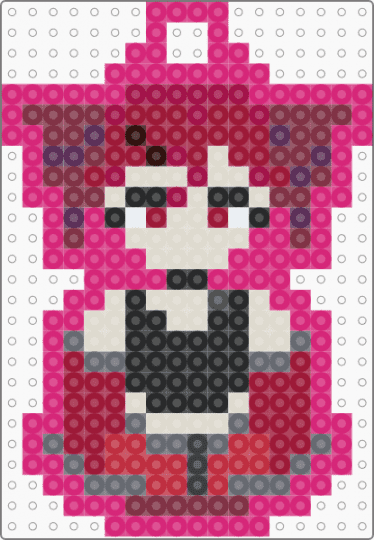 Ragebait Teto - pink,red,teto,music,vocaloid,keychain
