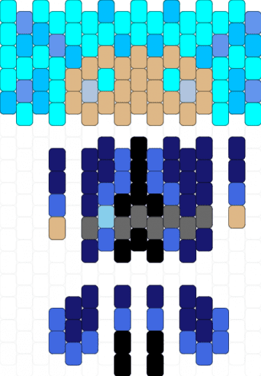 Dungeon Master Tango - light blue,purple,tango,tangotek,minecraft,hermitcraft,life series,blue,decked out,ice