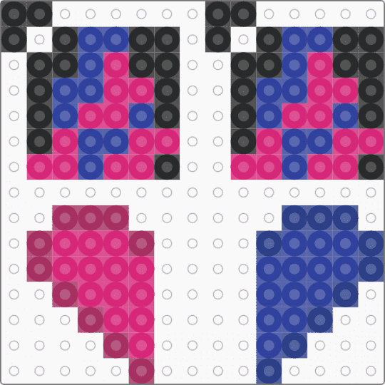 Tv Girl keychains - purple,pink,tv girl,blue,matching