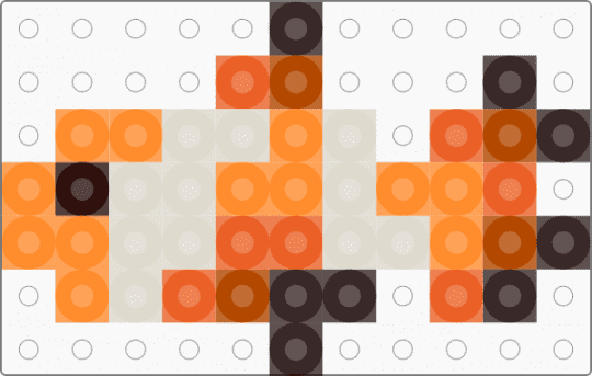 Fish 2 - orange,beige