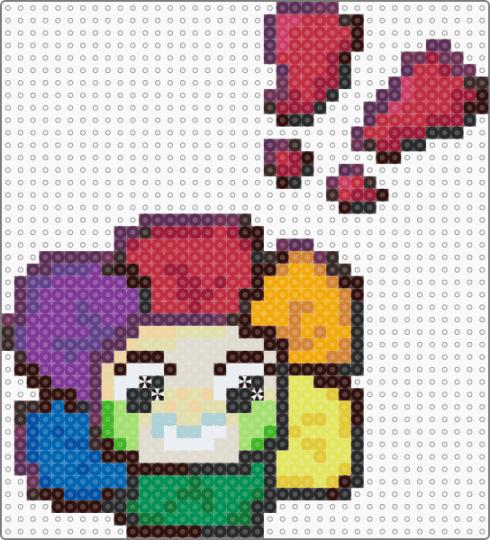 Taking Dandy's World Pattern reqs :] - yellow,pink,red,colorful,dandys world,request,dandy