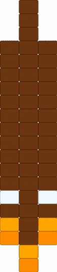 Le Fudge worm - brown,fudge,tadc,candy,worm