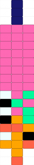 Bazooble worm - pink,tadc,zooble,evil,worm