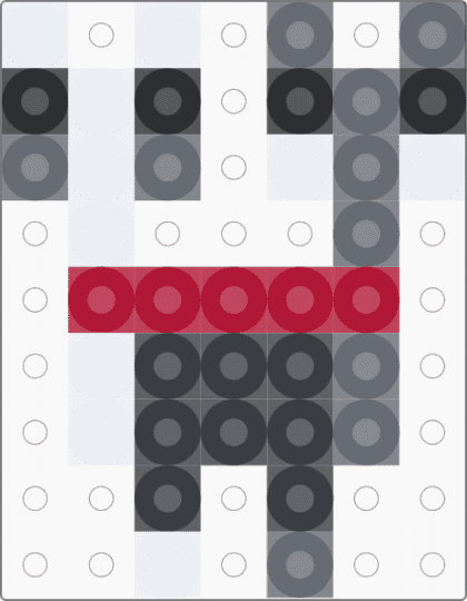 Mini RnD - gray,red,razzle,dazzle,dandys world,razzle and dazzle,rnd