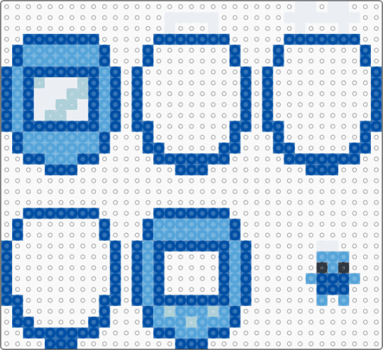 Tisha tamagotchi/keychain - blue,light blue,tisha,shaker,tamagotchi,keychain,dandys world