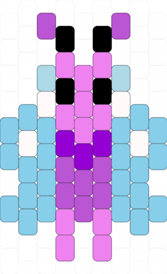 Flutter - Dandys World - pink,light blue,flutter,bug,butterfly,dandys world,roblox