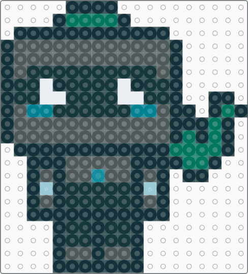 I think I love Soulvester - black,pink,soulvester,dandys world,roblox,ghost,chibi
