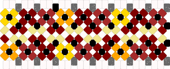 Court of Lillies rotator base - red,brown,yellow,dandys world,au,looey,bassie