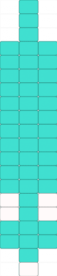 Ghostly worm (TADC) - light blue,tadc,worm,ghostly