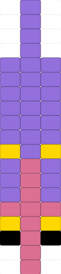 Evil(?) Jax worm - purple,evil,jax,pink,tadc,worm