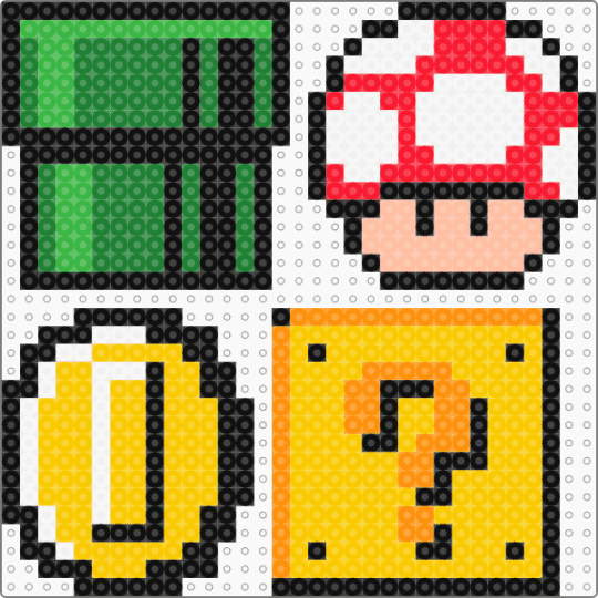 Mario Collection 1 - green,yellow