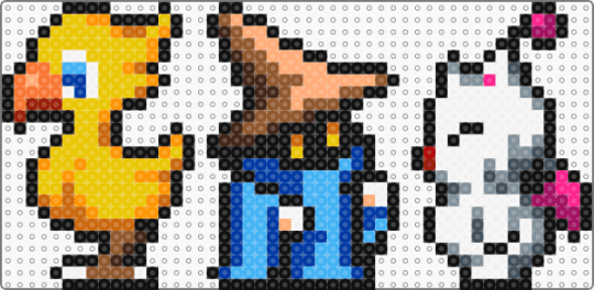 Final Fantasy Collection - blue, colorful, orange, yellow