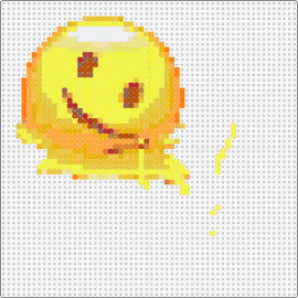 Melty Smiley - smiley,emoji,melt,drip,face,emoji,smile,yellow