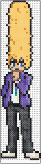 Teru - purple,yellow,mobpsycho,mp100,teru