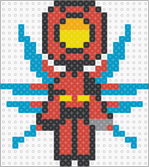 V2 ULTRAKILL - red,light blue