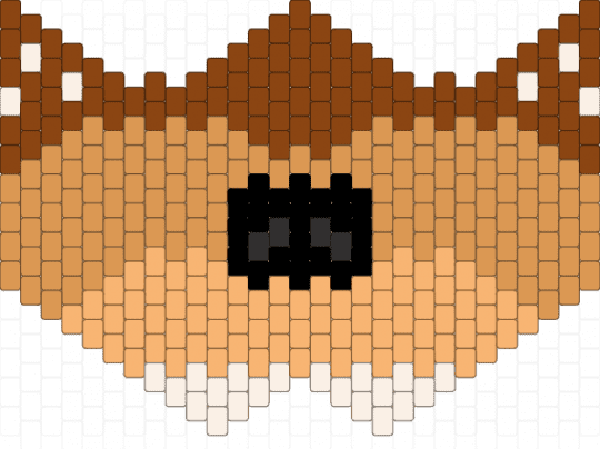 deer mask - red,orange