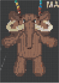 Wooli - black,brown,tan,beige