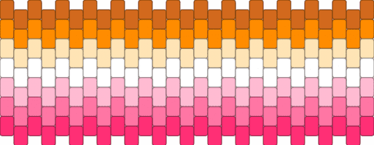 les - orange,pink