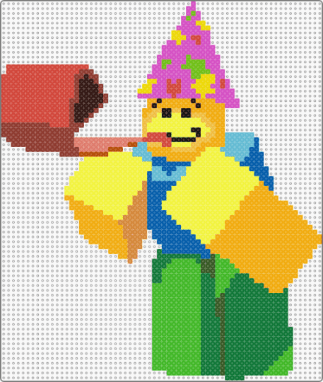 poob 1 - yellow,orange,red,green