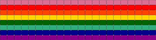 Rainbow Pride Cuff 2 - pink,red,lgbt,pride,cuff,ladder