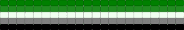 Aromantic Pride Cuff - green,gray,aromantic,pride,ladder,cuff