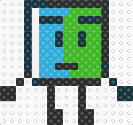 Book bfdi - green,light blue